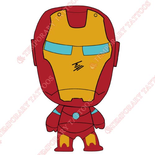 Iron Man Customize Temporary Tattoos Stickers NO.197